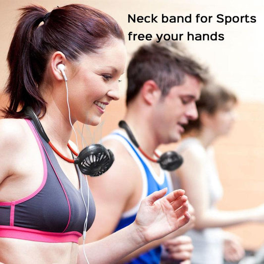 **Portable Neck Fan** 🌬️