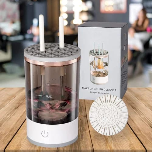 Portable Electric Makeup Brush Cleaner | Automatic Fast & Deep Cleaning Machine