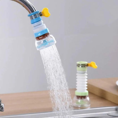 Single Layer Fan In-Faucet Anti-Water Splash Filter 360°
