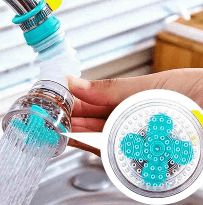 Single Layer Fan In-Faucet Anti-Water Splash Filter 360°