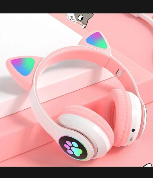 Cat Ear Wireless Bluetooth Headphones