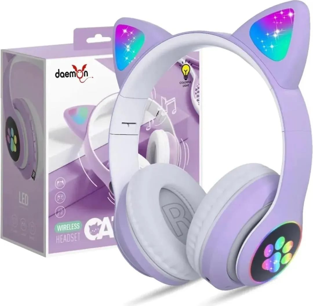 Cat Ear Wireless Bluetooth Headphones