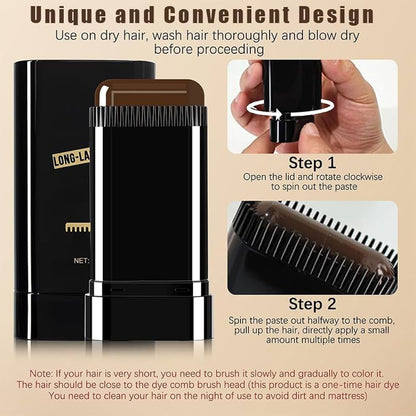 Instant Root Touch-Up Hair Color Comb Stick