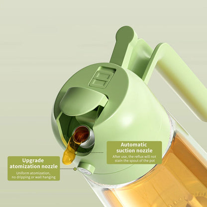 2-in-1 Oil Sprayer and Dispenser Bottle for Kitchen – Leakproof Olive Oil Spray & Pour Bottle