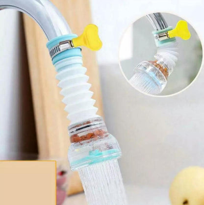 Single Layer Fan In-Faucet Anti-Water Splash Filter 360°