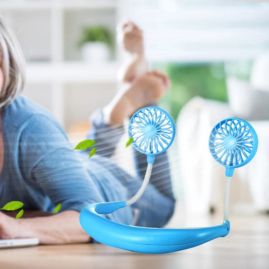 **Portable Neck Fan** 🌬️