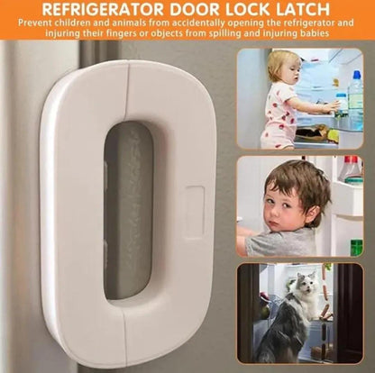 Refrigerator Lock for Child Safety – Durable Security Latch