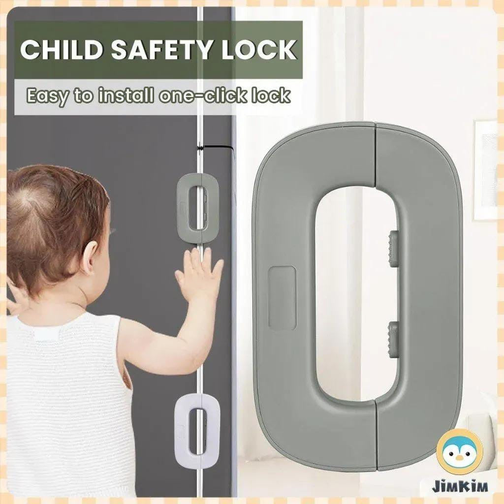 Refrigerator Lock for Child Safety – Durable Security Latch