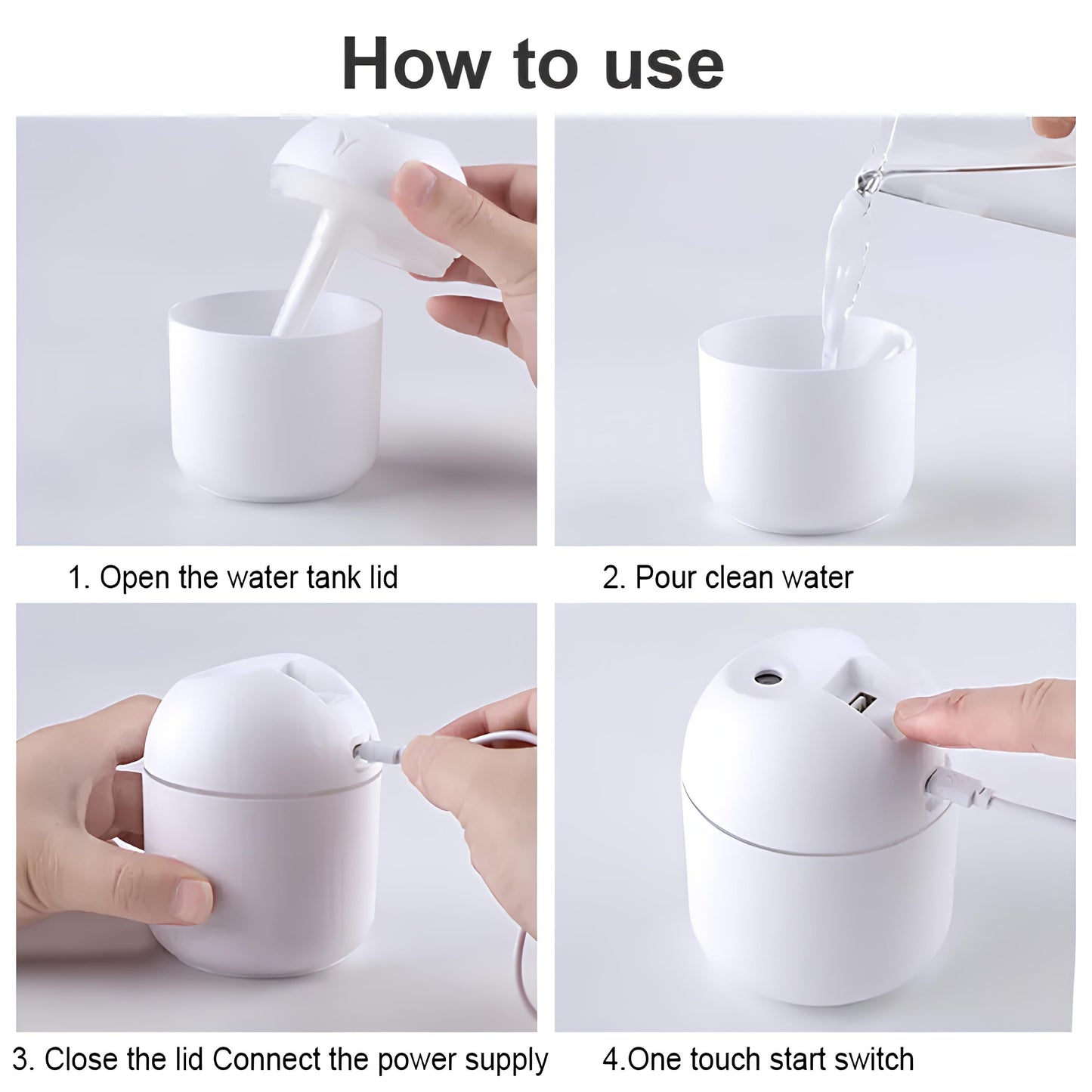 ⁠GlowAroma™ 3-in-1 Smart Air Humidifier & Essential Oil Diffuser⁠