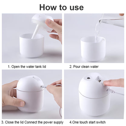 ⁠GlowAroma™ 3-in-1 Smart Air Humidifier & Essential Oil Diffuser⁠