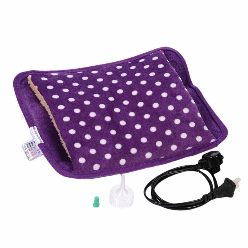 Rechargeable Electric Hot Water Bottle Hand Warmer Winter Heater Bag
