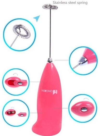 Electric Handheld Milk Frother & Coffee Whisk