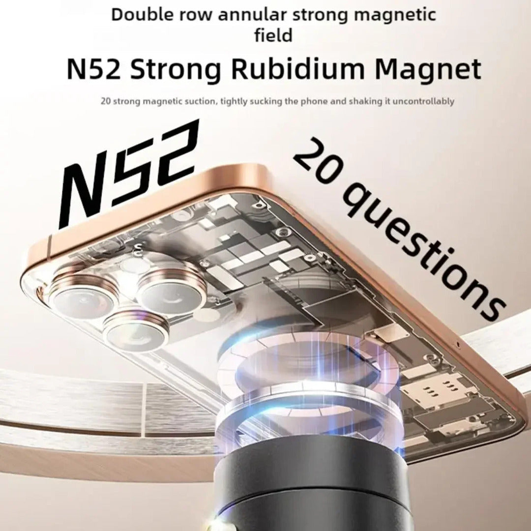 360° Rotating Magnetic Car Phone Mount Holder for Dashboard & Vent