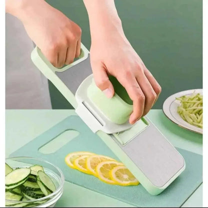 Multifunctional Stainless Steel Vegetable Cutter & Slicer Set⁠