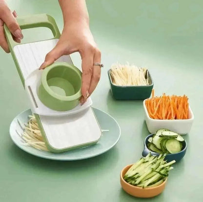 Multifunctional Stainless Steel Vegetable Cutter & Slicer Set⁠