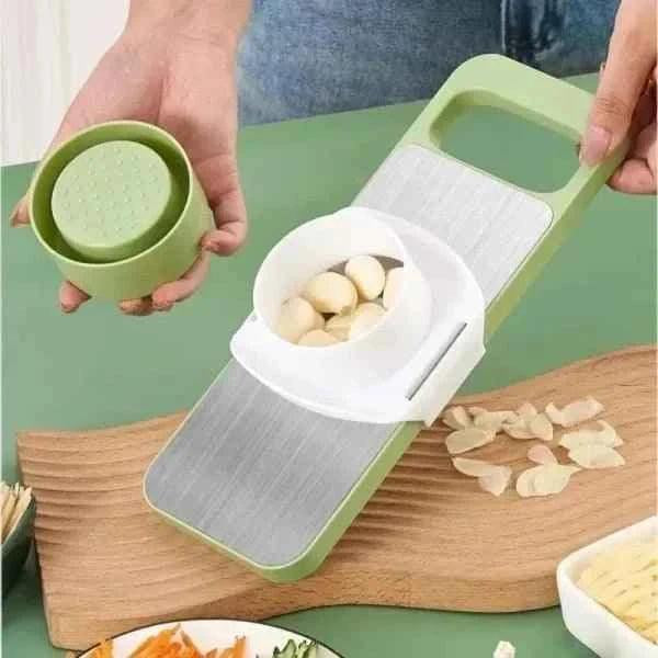 Multifunctional Stainless Steel Vegetable Cutter & Slicer Set⁠