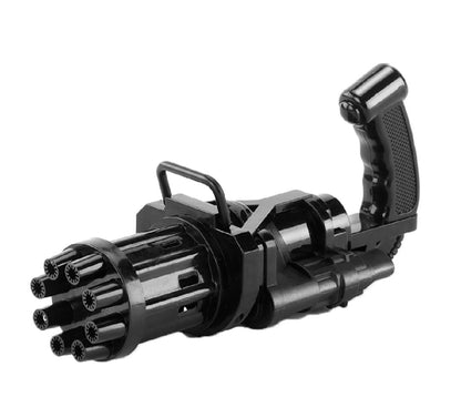 Electric Gatling Bubble Gun - 8 Hole Automatic Bubble Blaster