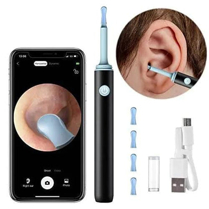 Ear Cleaner High Precision Ear Wax Removal Tool with Camera & Visual App Support