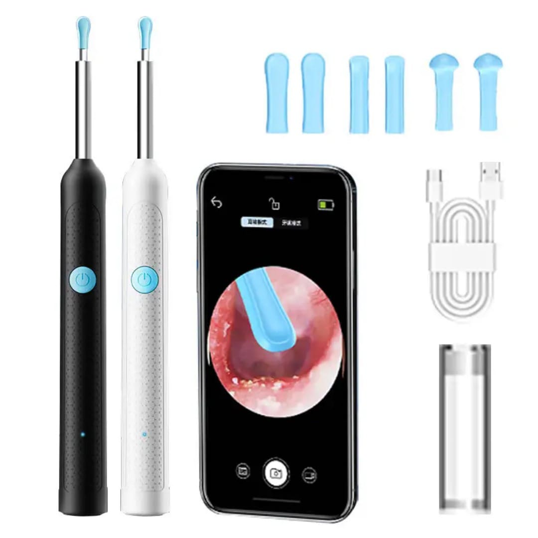 Ear Cleaner High Precision Ear Wax Removal Tool with Camera & Visual App Support