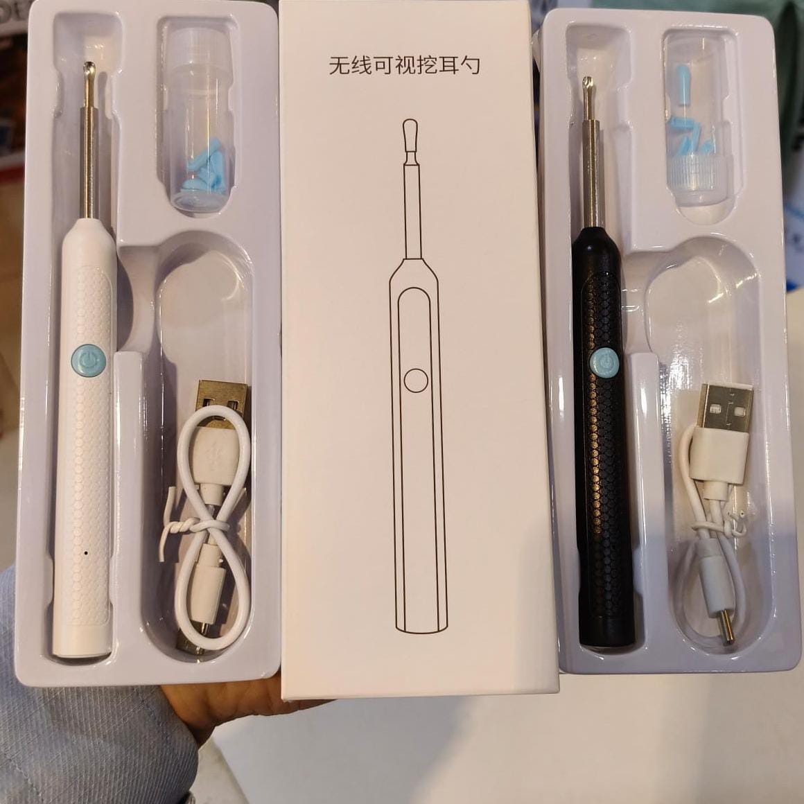 Ear Cleaner High Precision Ear Wax Removal Tool with Camera & Visual App Support
