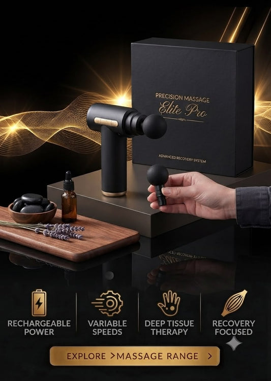 Portable Rechargeable Deep Tissue Massage Gun