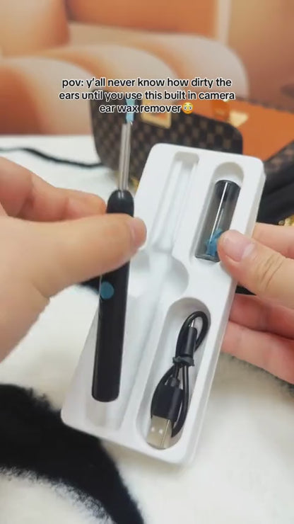 Ear Cleaner High Precision Ear Wax Removal Tool with Camera & Visual App Support