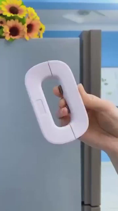 Refrigerator Lock for Child Safety – Durable Security Latch